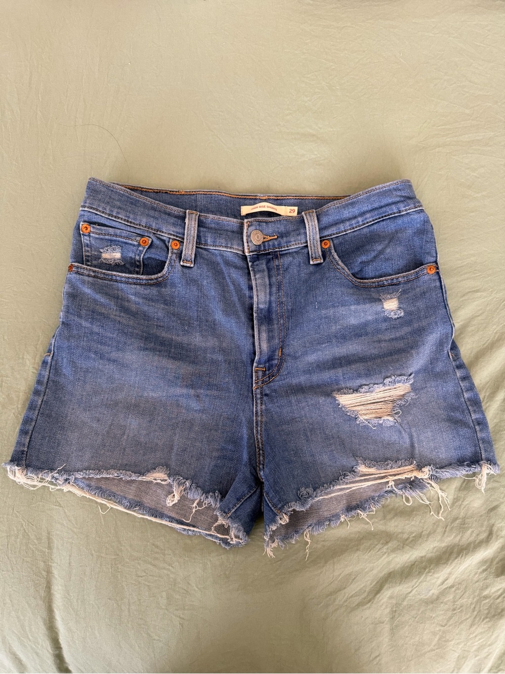 Levi’s High Rise Shorts